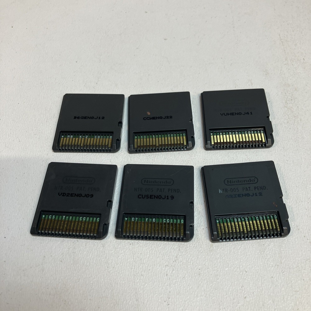 Lot of‎ 6 Nintendo DS Games Tested and Working (Cartridges Only)